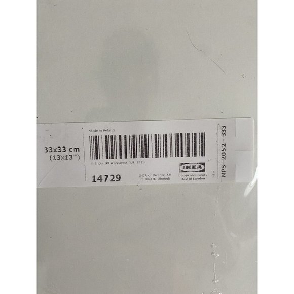 IKEA KALLAX WHITE INSERT WITH DOOR 33 X 33CM 13 X 13"  202.781.67 - Picture 5 of 6